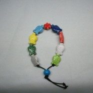 Bracciale con tartarughine ceramica