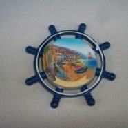 Magnete timone con spiaggia