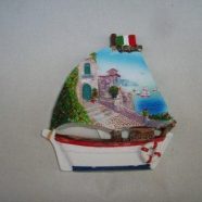 Magnete barca con villa